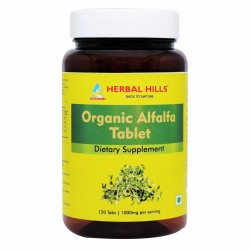 Herbal Hills Organic Alfala 120 Tablet